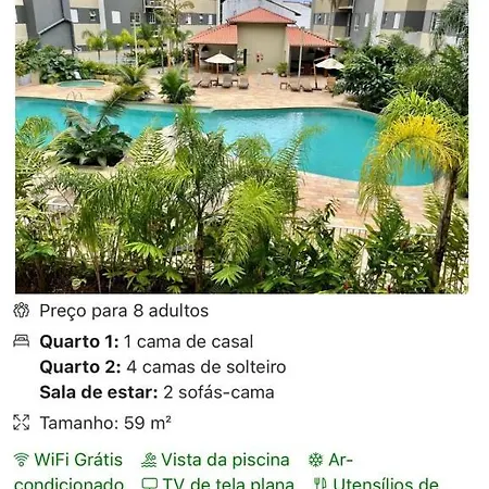 Jardim das Palmeiras II Home Resort - Imperdível - Vista Piscina - Suíte - Ubatuba-2